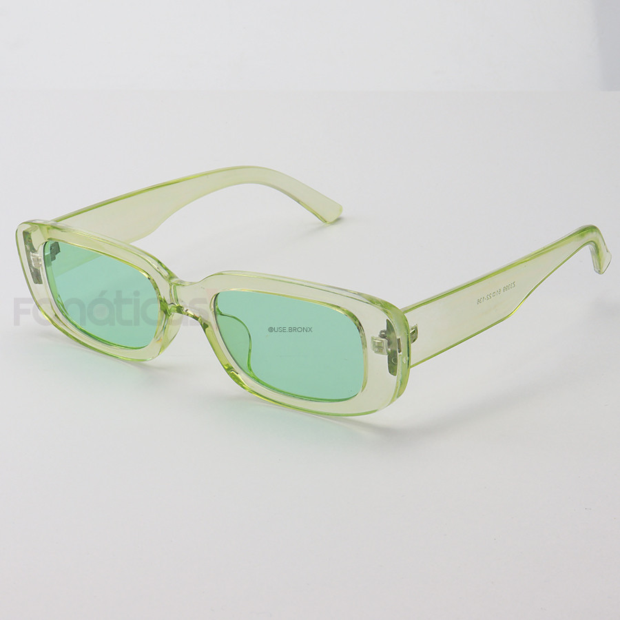 Óculos de Sol Dom Verde Translúcido