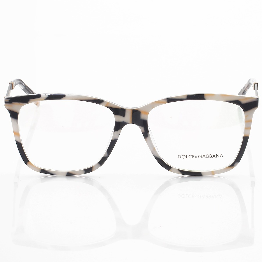 Armação de Óculos Quadrado Dolce & Gabbana DG3126 Marmore Rajado