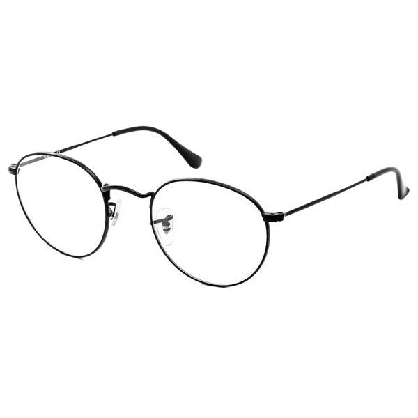 Armação de Óculos Redondo Round RX3447V Preto