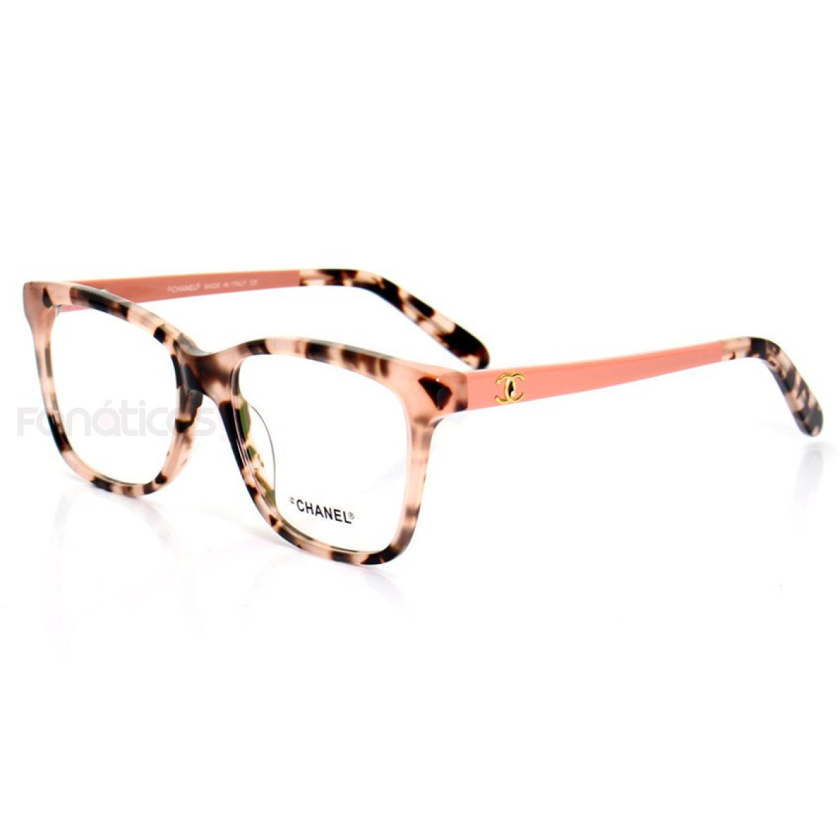 Oculos Armação de Grau X3272 - Tartaruga e Rosa