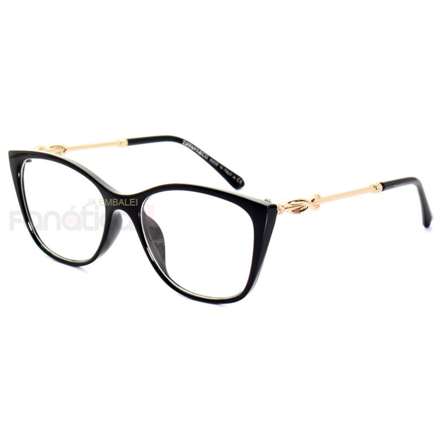 Oculos Armação de Grau TF2160 - Preto