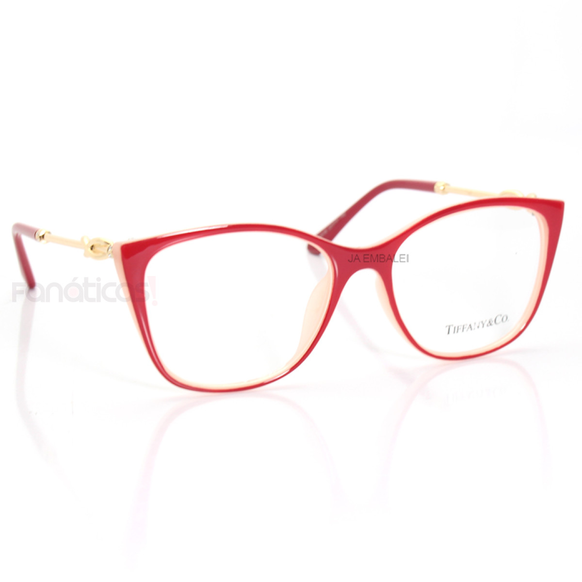 Oculos Armação de Grau TF2160 - Carmesin + KIT