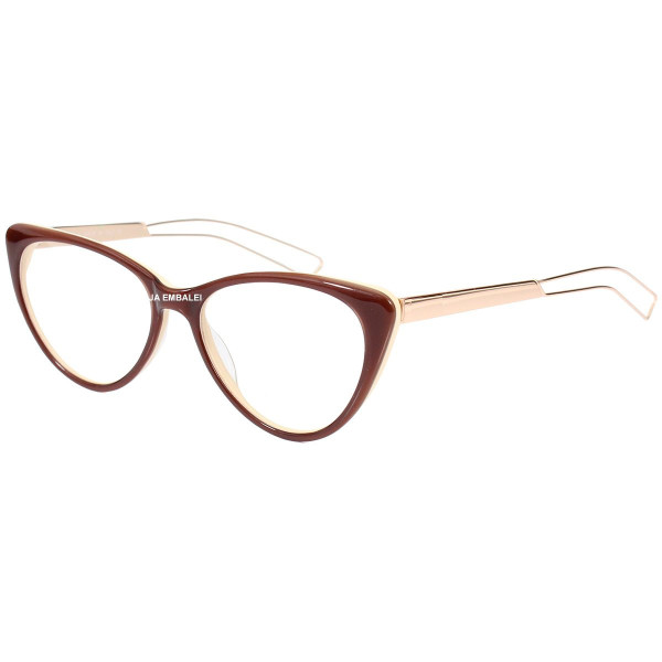 Armação de Grau - Gatinho  CD 80633 - Marrom e Creme