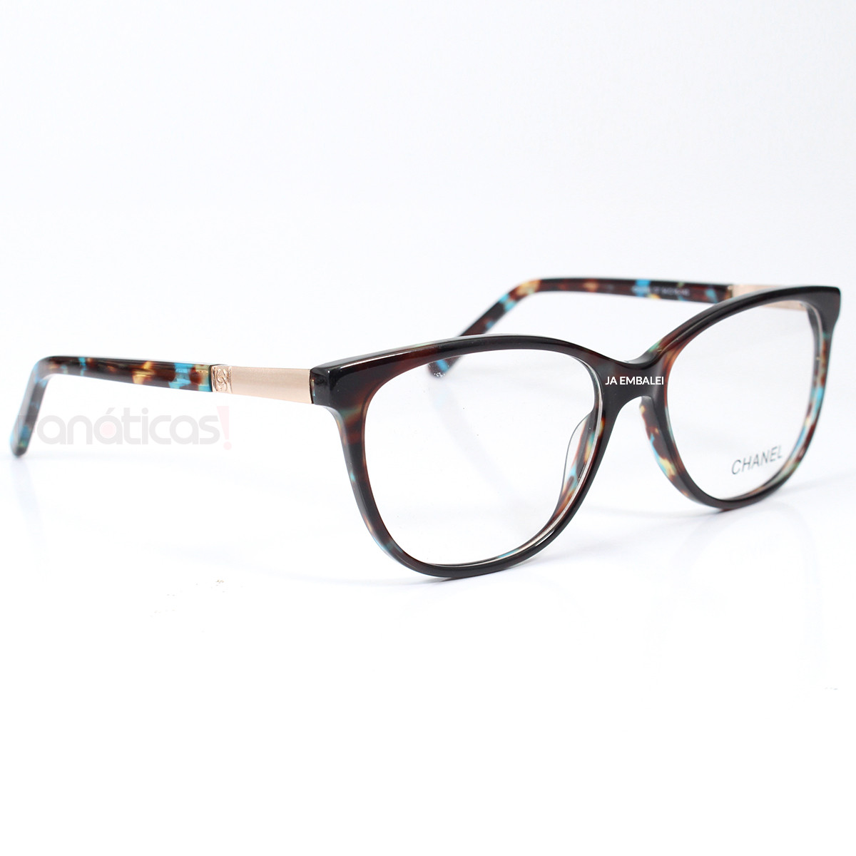 Oculos Armação de Grau X881 - Azul Tartaruga