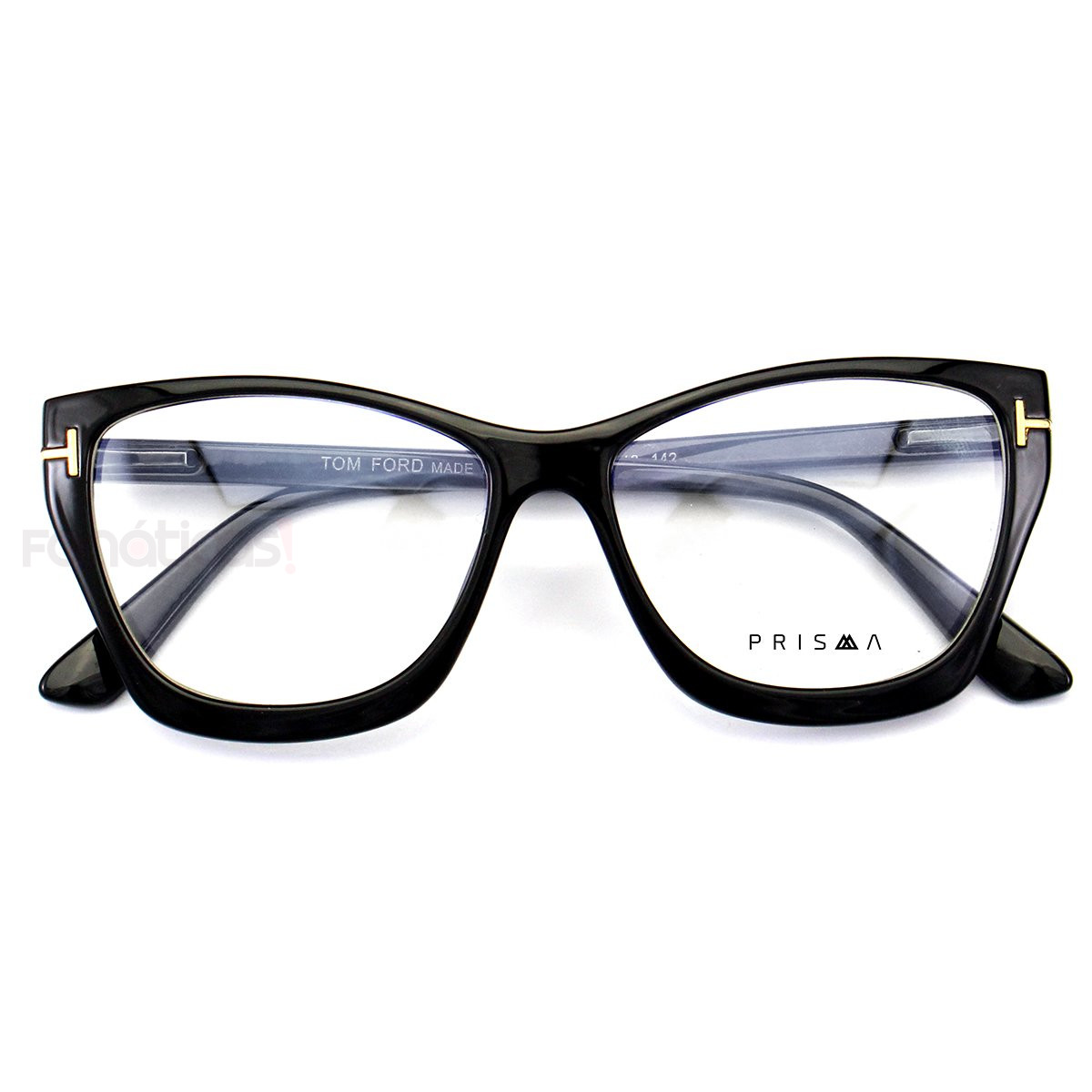 Armação de Grau Quadrada Tom - Preta