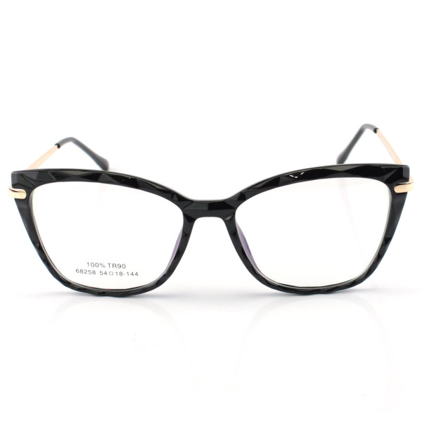 Armação de Óculos Quadrado Ohana XH8038 Preto