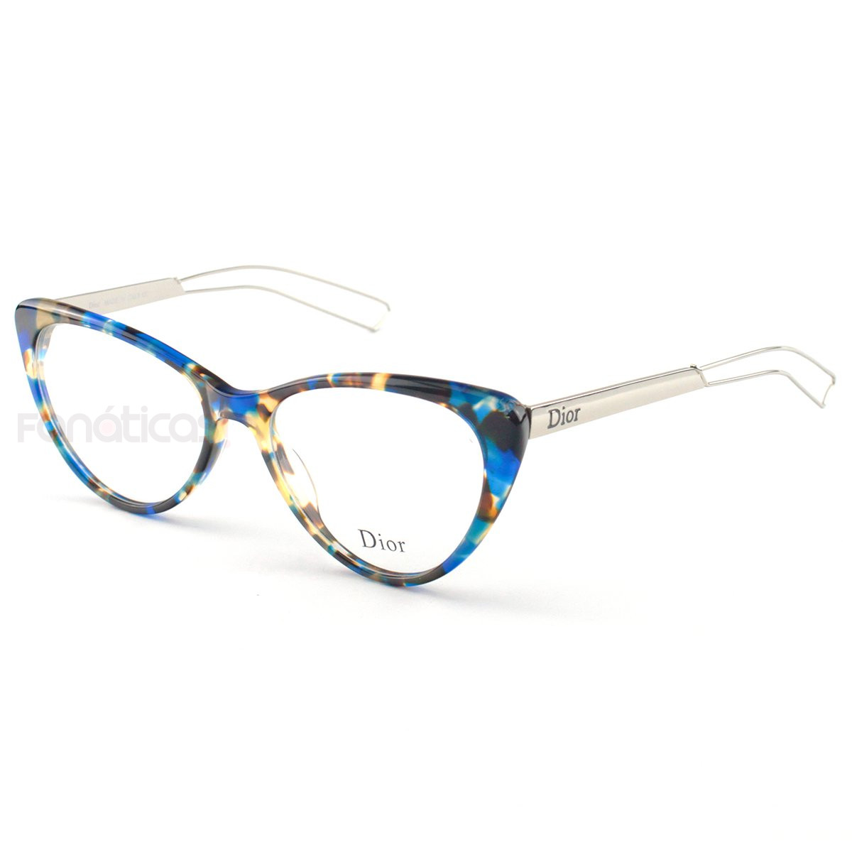 Armação de Grau Gatinho  CD 80633 - Azul Tartaruga