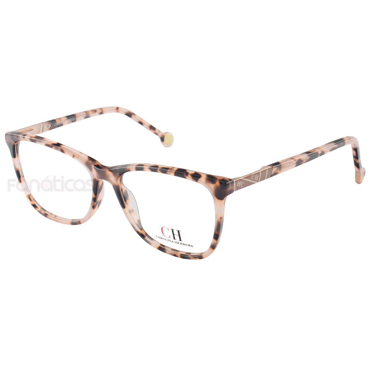 Armacao de Óculos CH682 Rosa Tartaruga