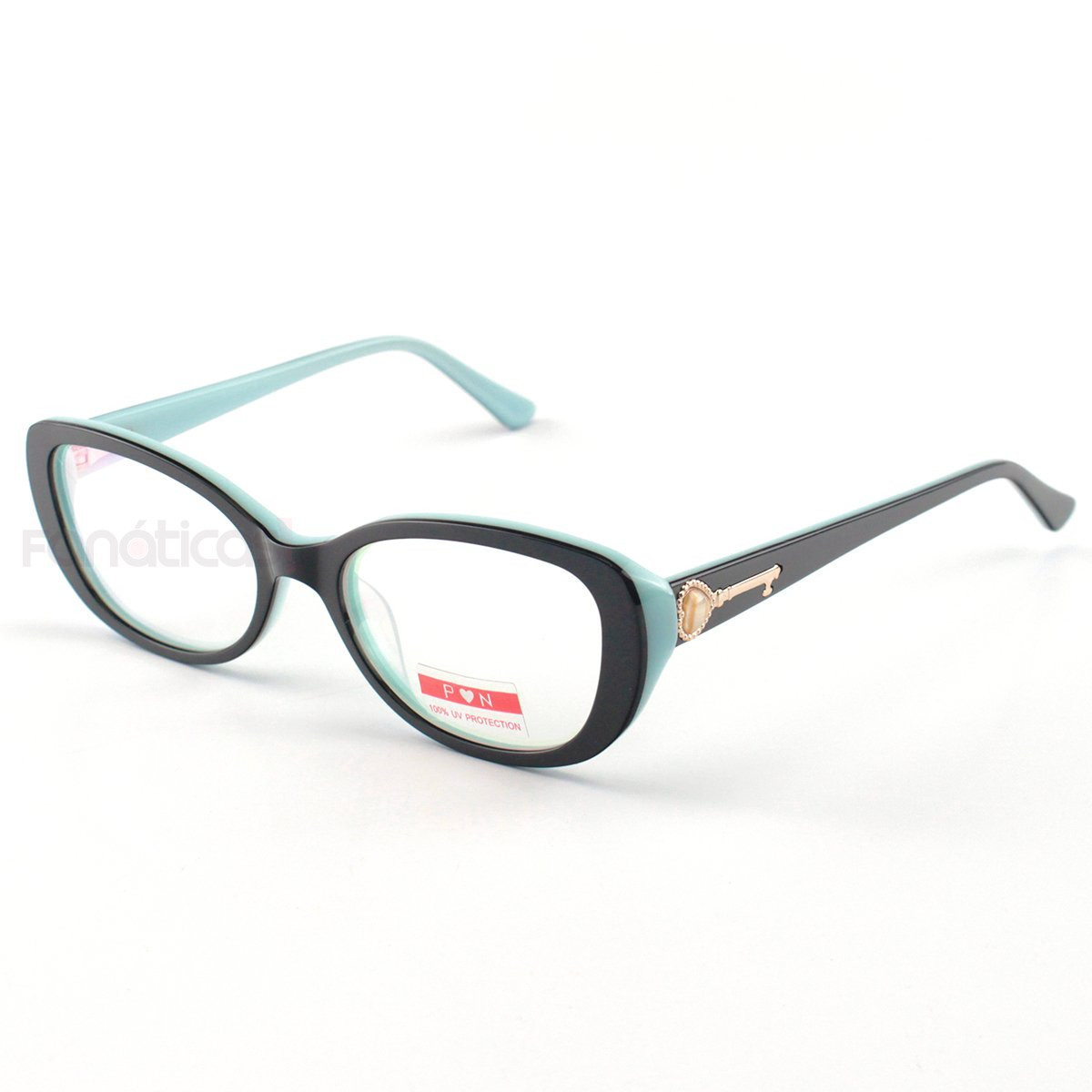 Armacao de Óculos Prisma PM1803 Chave Preto e Azul