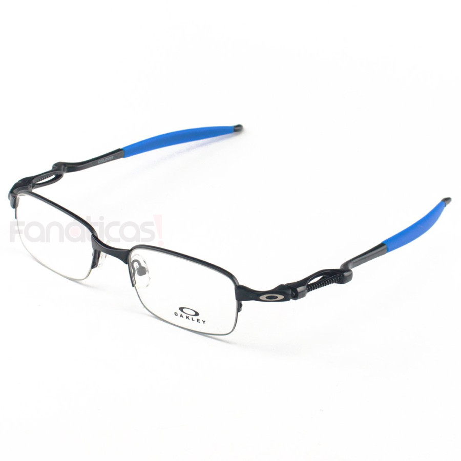 Armação de Óculos Retangular Coilover OX5043 Preto e Azul