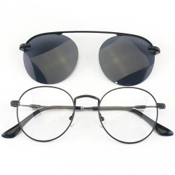 Armação de Óculos Clipon Round RB6168 Preto