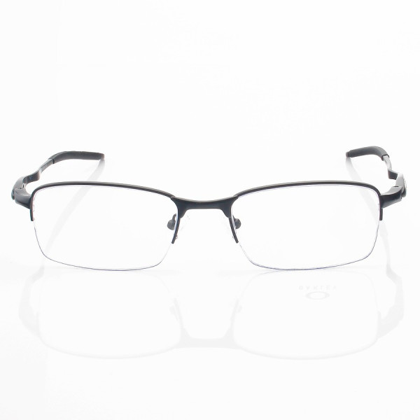 Armação de Óculos Retangular Meio Aro Evade OX3208 Preto