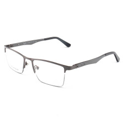 Armacao de Óculos Masculina Meio Aro FN9128 Grafite