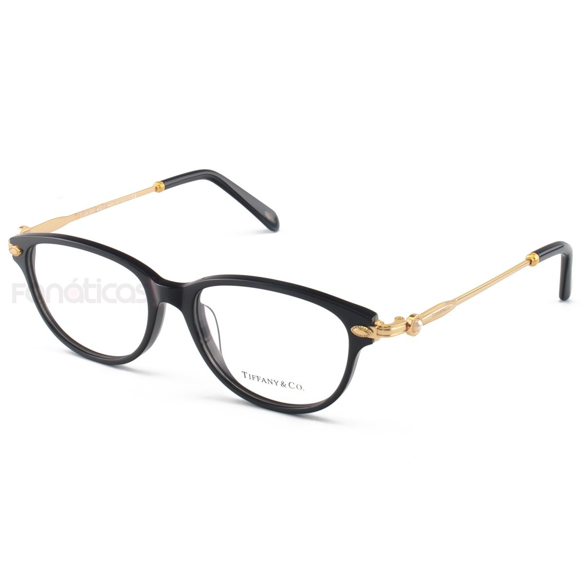 Armação de Óculos Oval TF2096 Preto