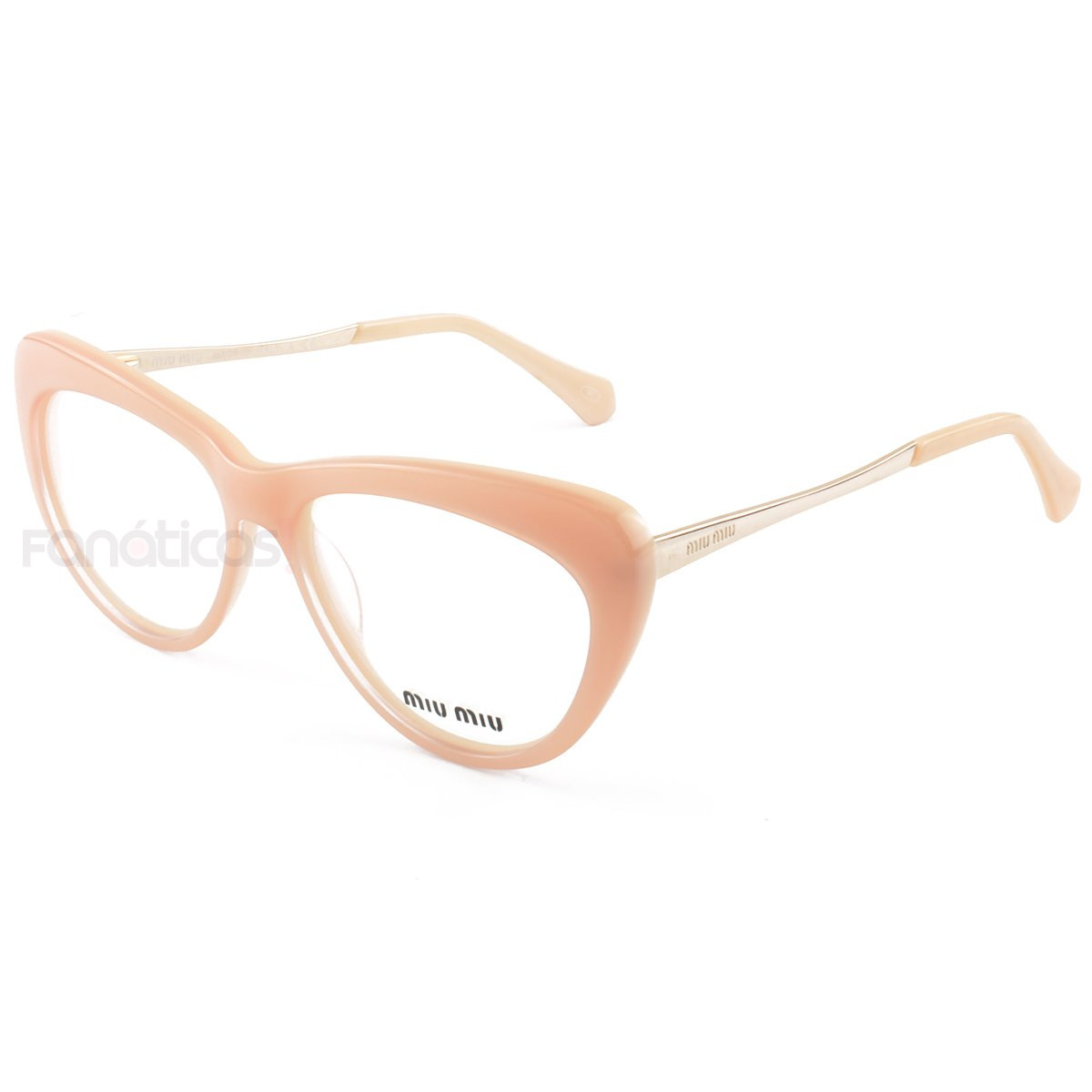 Armacao de Óculos Gatinho VMU 01M Rose