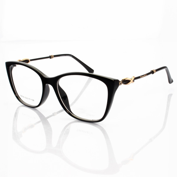 Armacao de Óculos Quadrada TF2160 Todo Preto