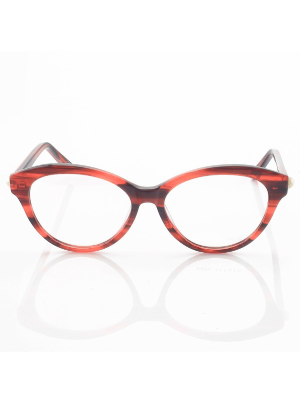 Armação de Oculos Gatinho Mj25 Rosa Rajado