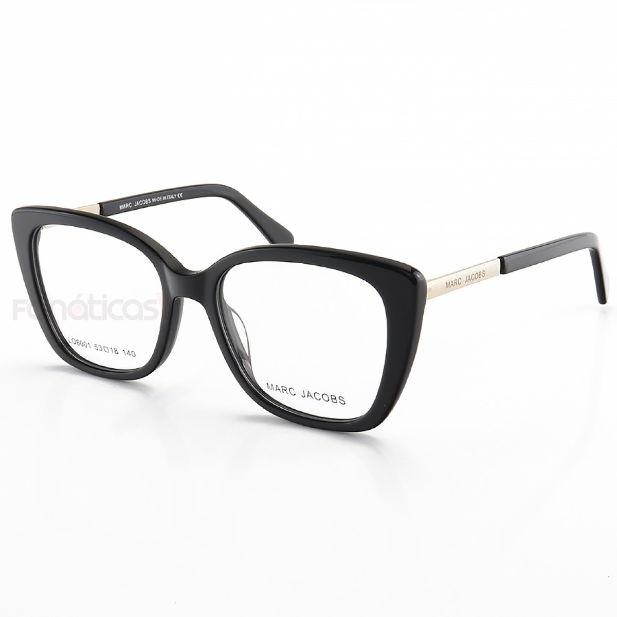 Armação de Oculos Quadrado LQ6001 Preto