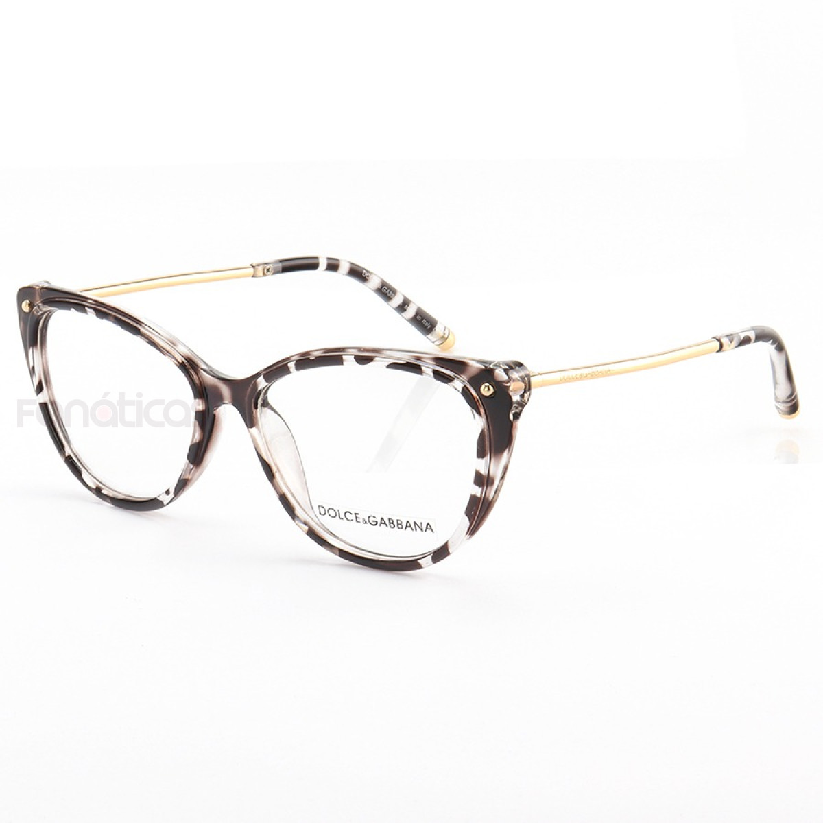 Armação de Óculos Gatinho DG3291 Onça