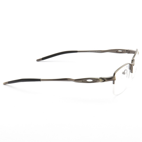 Armação de Óculos Retangular Meio Aro Evade OX3208 Grafite
