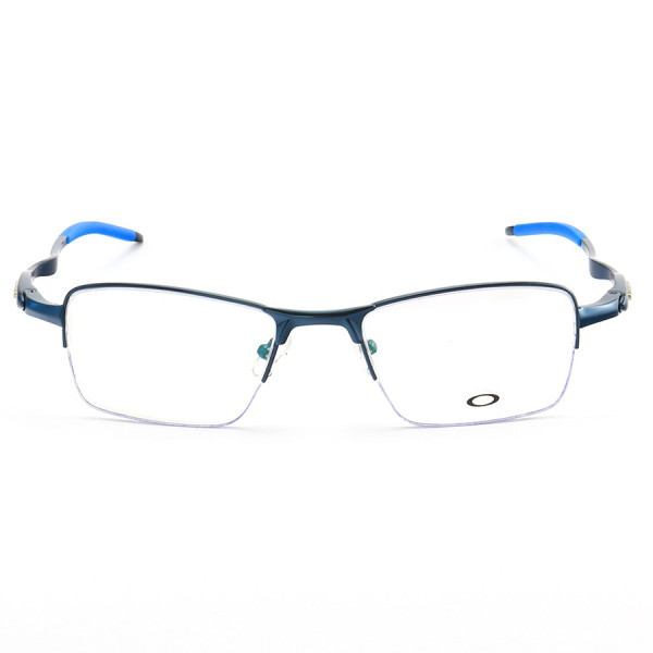 Armação de Óculos Oakley Meio Aro Evade OX3208 Todo Azul
