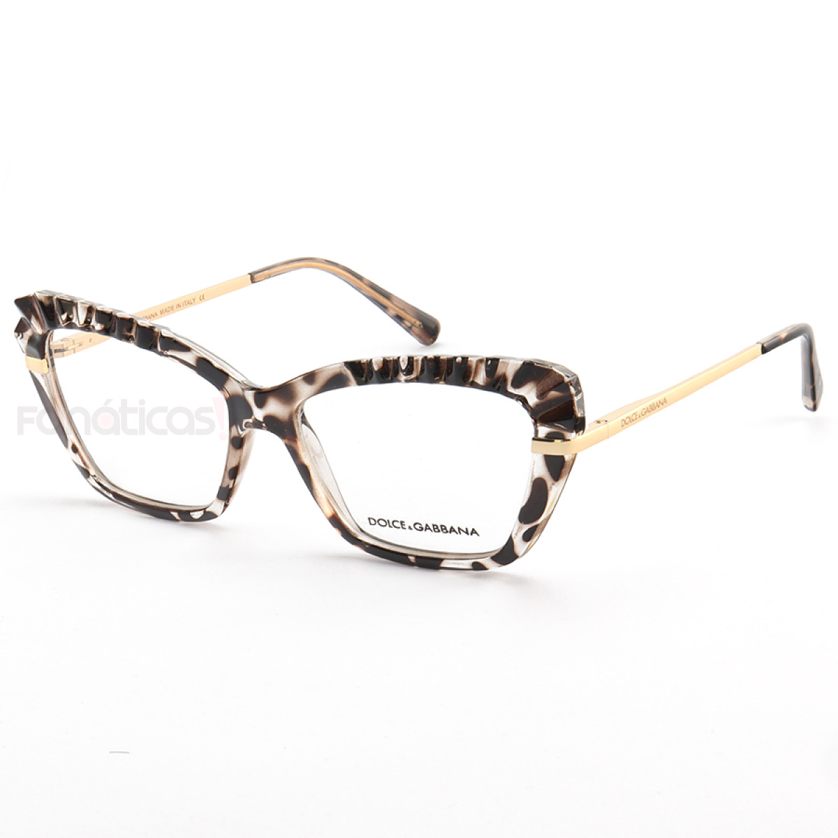 Armação de Óculos Gatinho DG5050 Onça