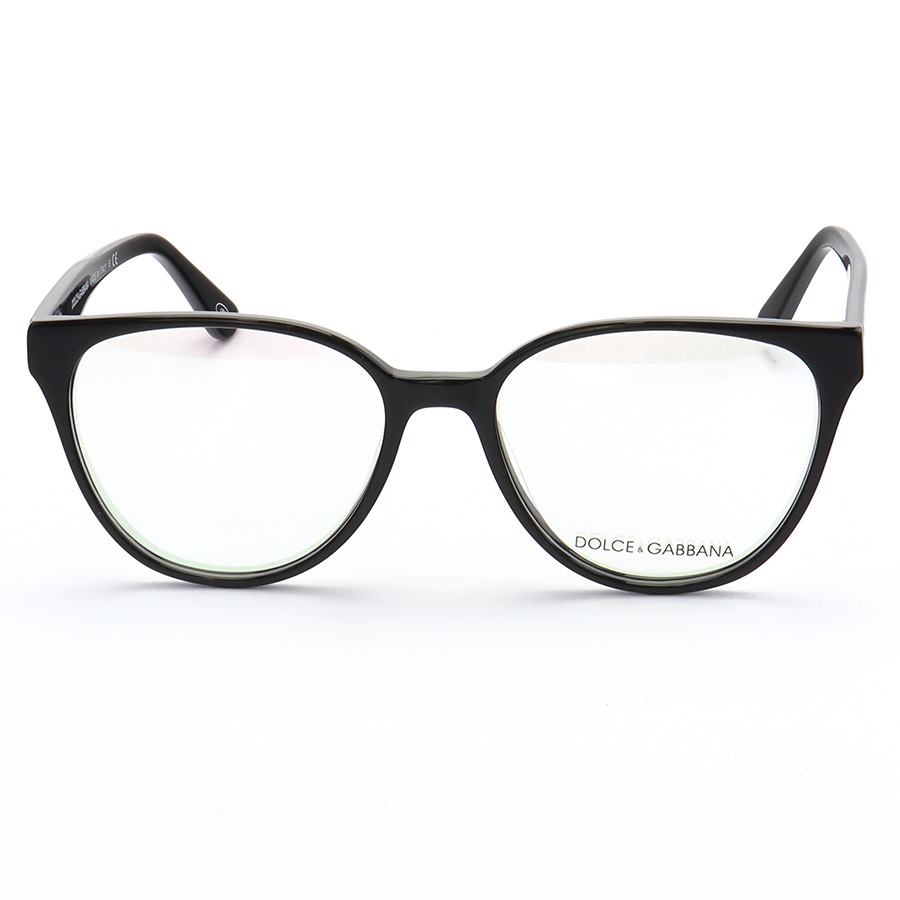 Armação de Óculos Oval Dolce & Gabbana DG3320 Preto