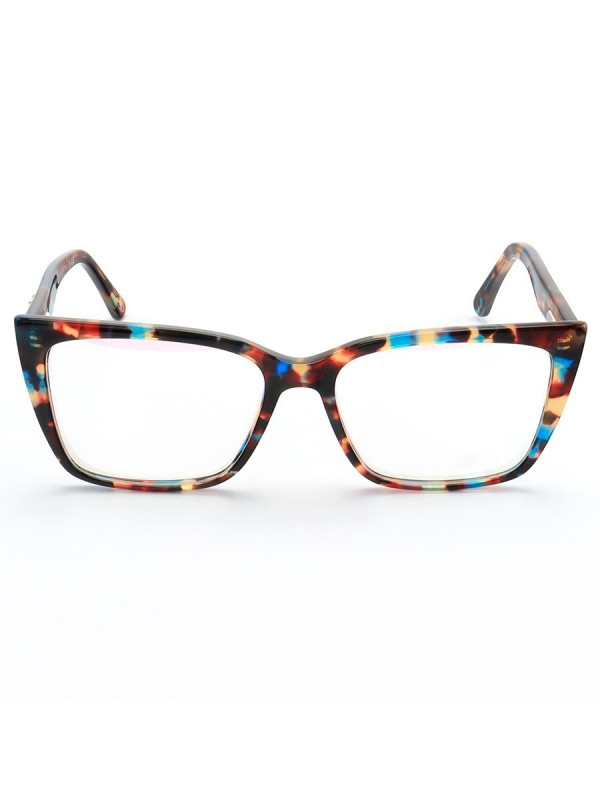 Armação de Óculos Quadrada  DG5031 Azul Tartaruga