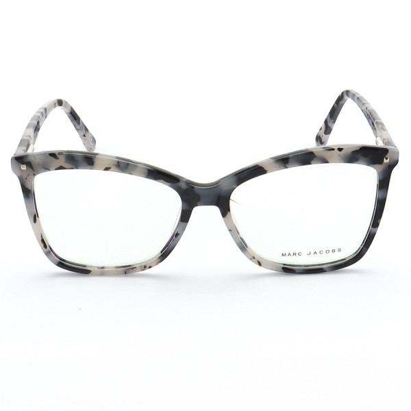 Armação de Óculos Quadrada MJ2017 Cinza Tartaruga