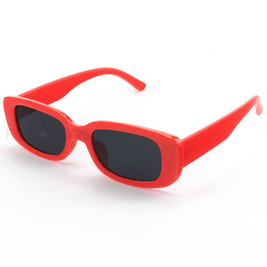 Óculos de Sol Dom RF1031 Retangular Vermelho