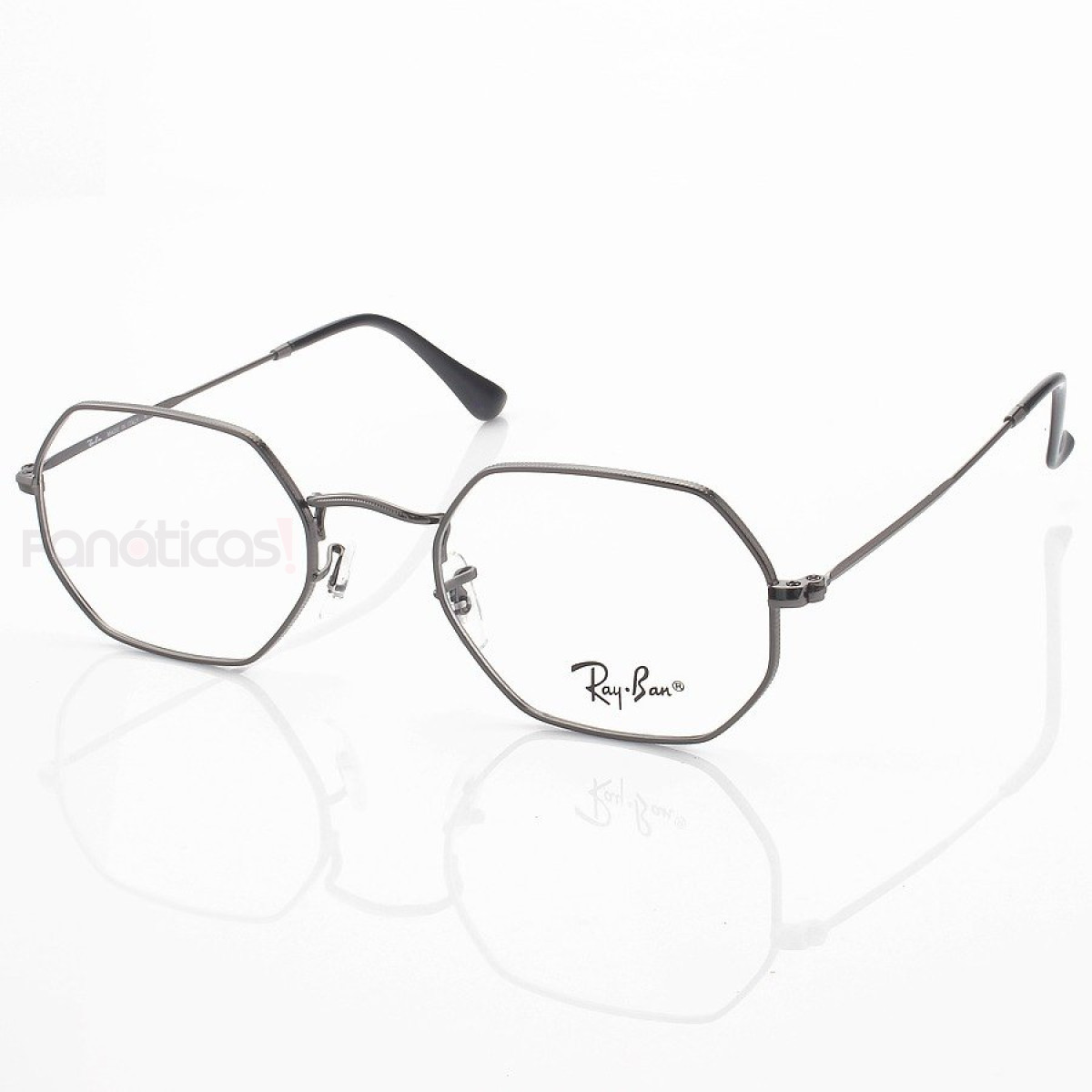 Armação de Óculos Octagonal RB3556 Grafite