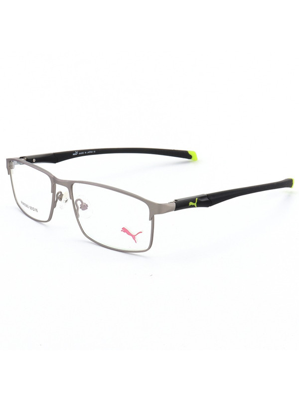 Armação de Óculos Retangular PM15365 C2-4 Cinza e Verde