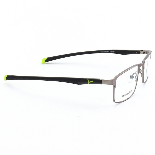 Armação de Óculos Retangular PM15365 C2-4 Cinza e Verde