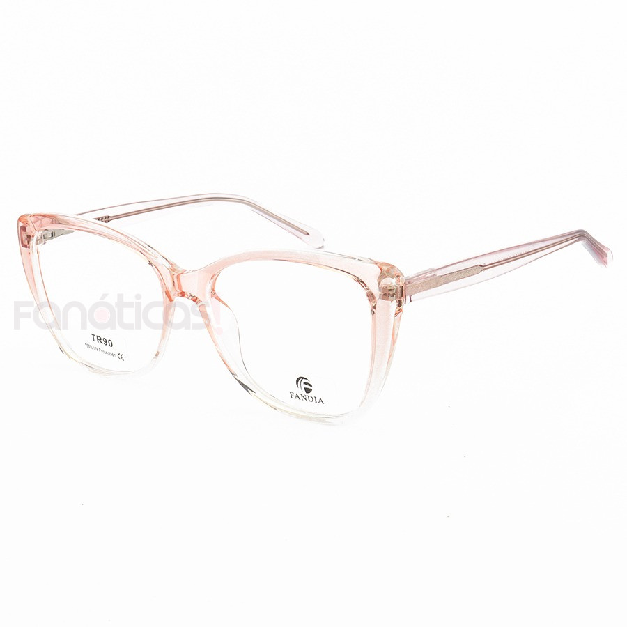 Armação de Óculos Quadrado LQ93351 Rosa