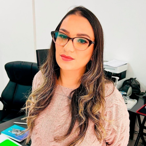 Armação de Óculos  Quadrado Vhe4052 Chumbo Degrade