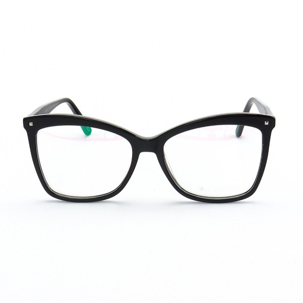 Armação de Óculos Quadrada MJ2017 Preto