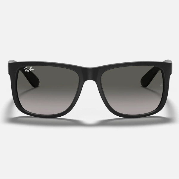 Óculos de Sol Justin Preto Fosco e Lente Preta RB4165