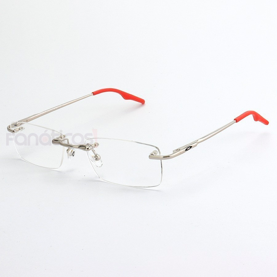 Armação de Óculos Retangular Flutuante Sem Aro Wingback Red