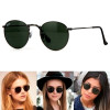 Óculos Round Preto com Lente Verde Escura RB3447