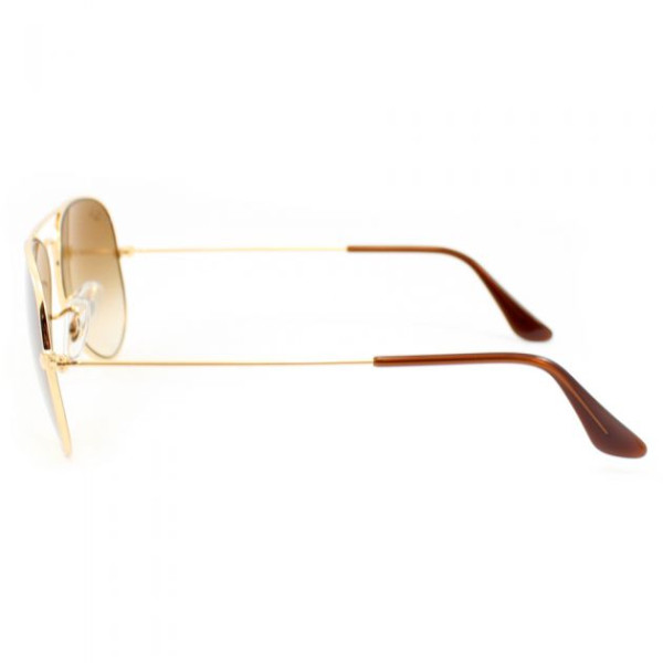 Óculos de Sol Aviador Marrom Degrade