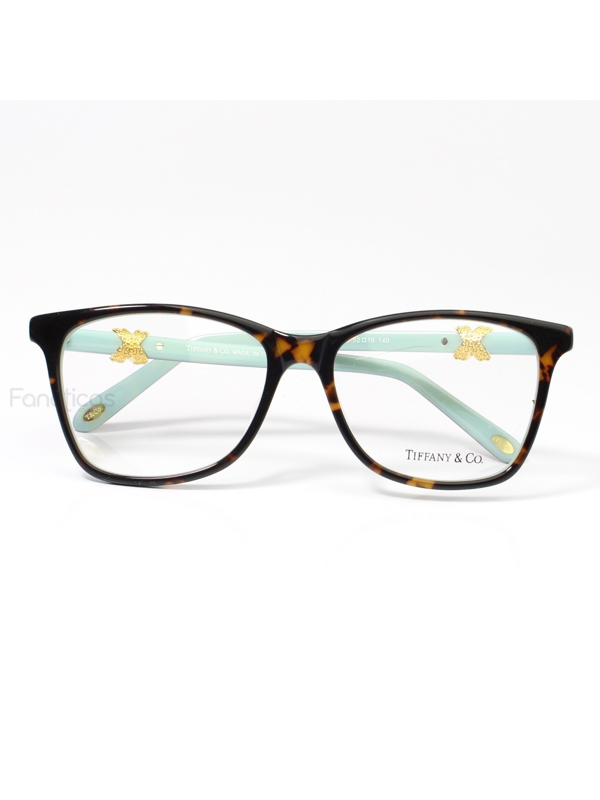 Armação de Óculos Laço - TF2220B 8139 Tartaruga e Verde