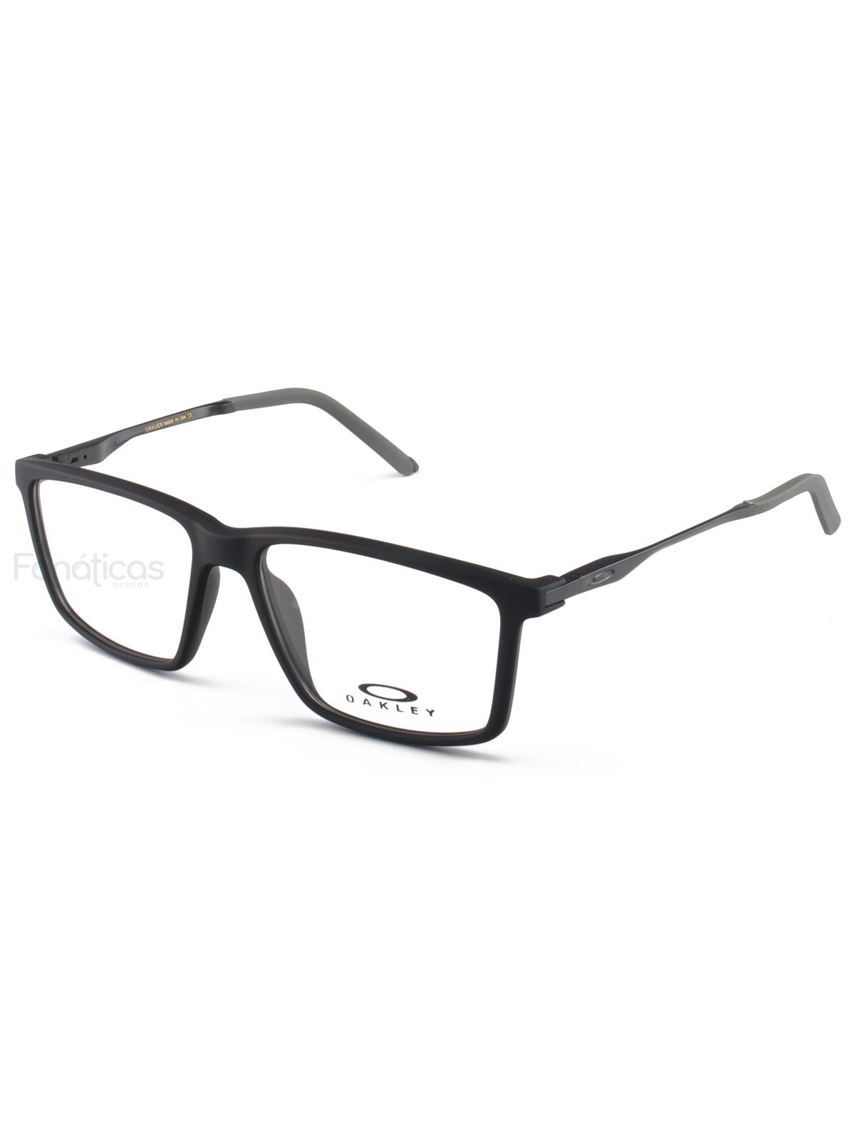 Armacao de Óculos Masculina OX9003 Preta e Cinza