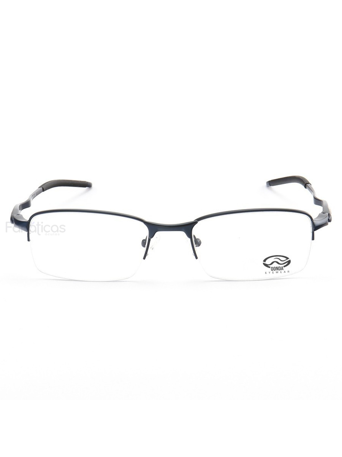 Armação de Óculos Meio Aro Evade OX3208 Azul