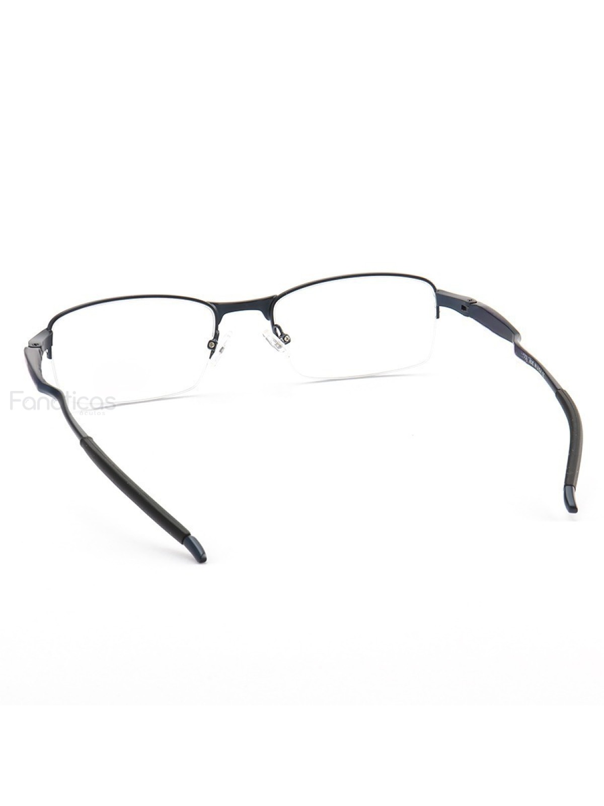 Armação de Óculos Meio Aro Evade OX3208 Azul