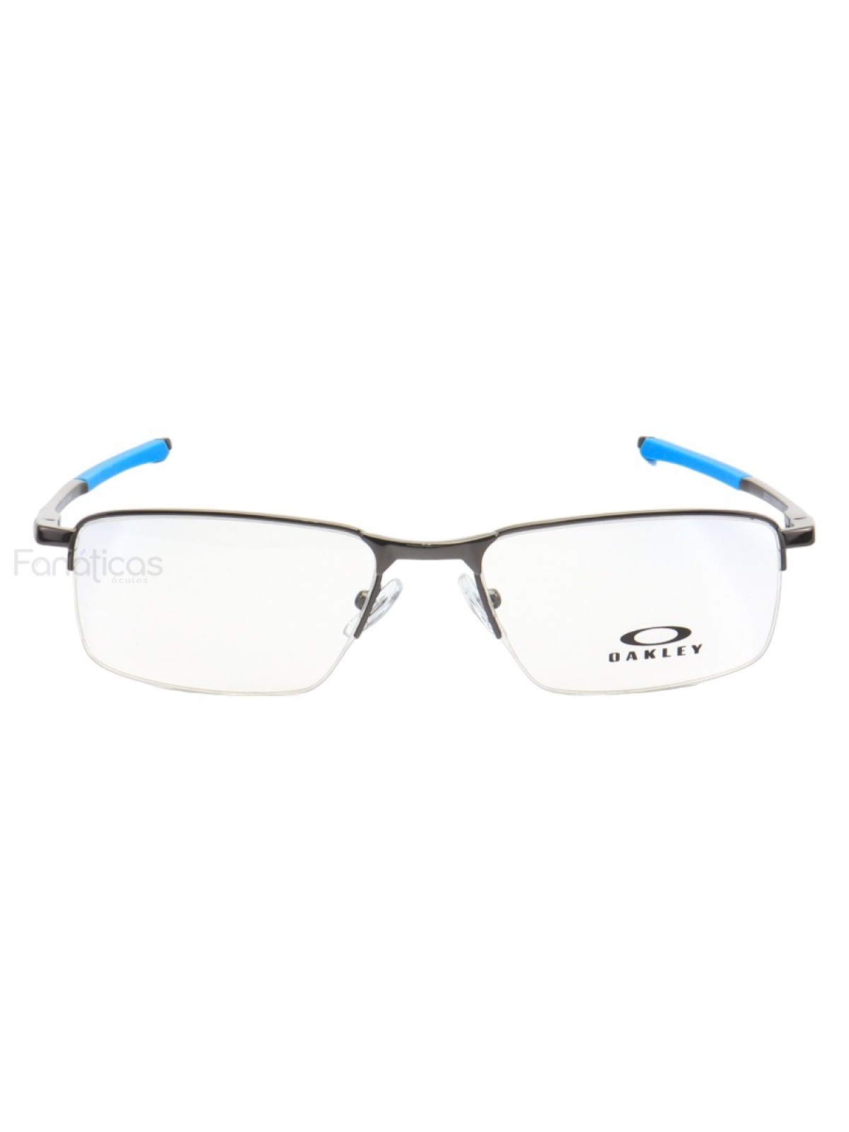 Armação de Óculos Meio Aro Lancer OX3128 Grafite e Azul