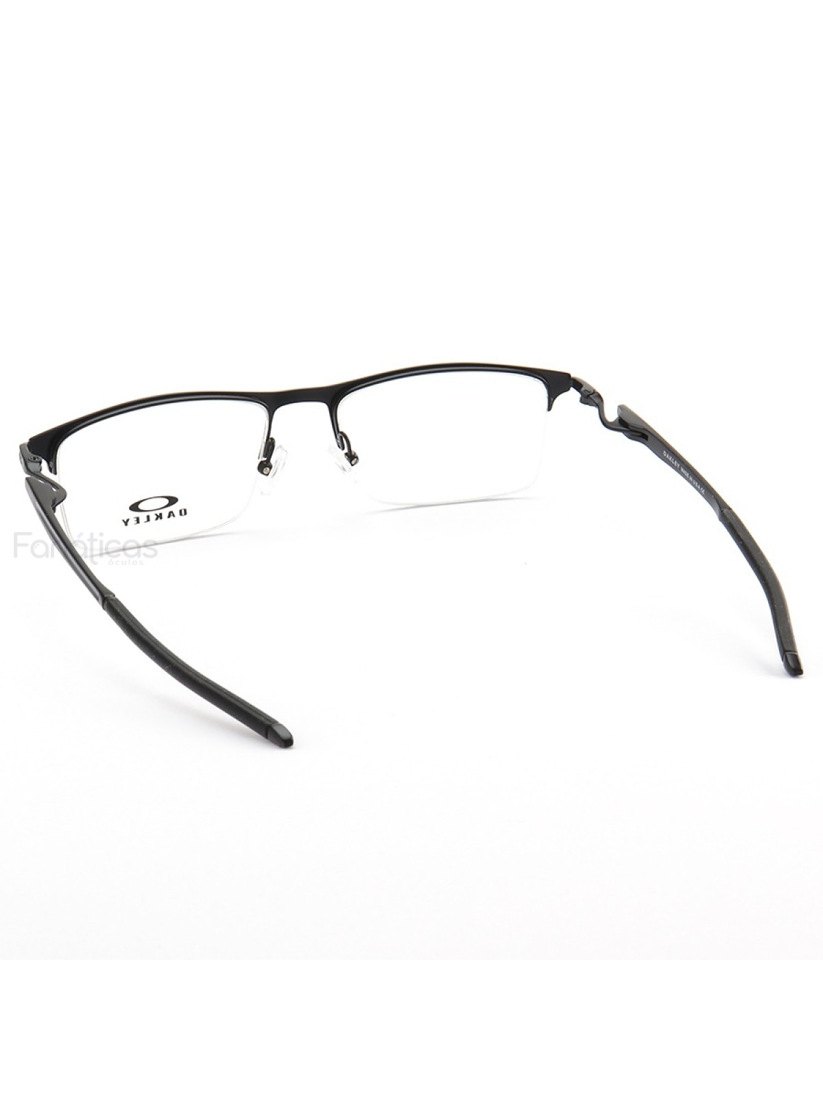 Armação de Óculos Meio Aro Vulkan OX6637 Preto