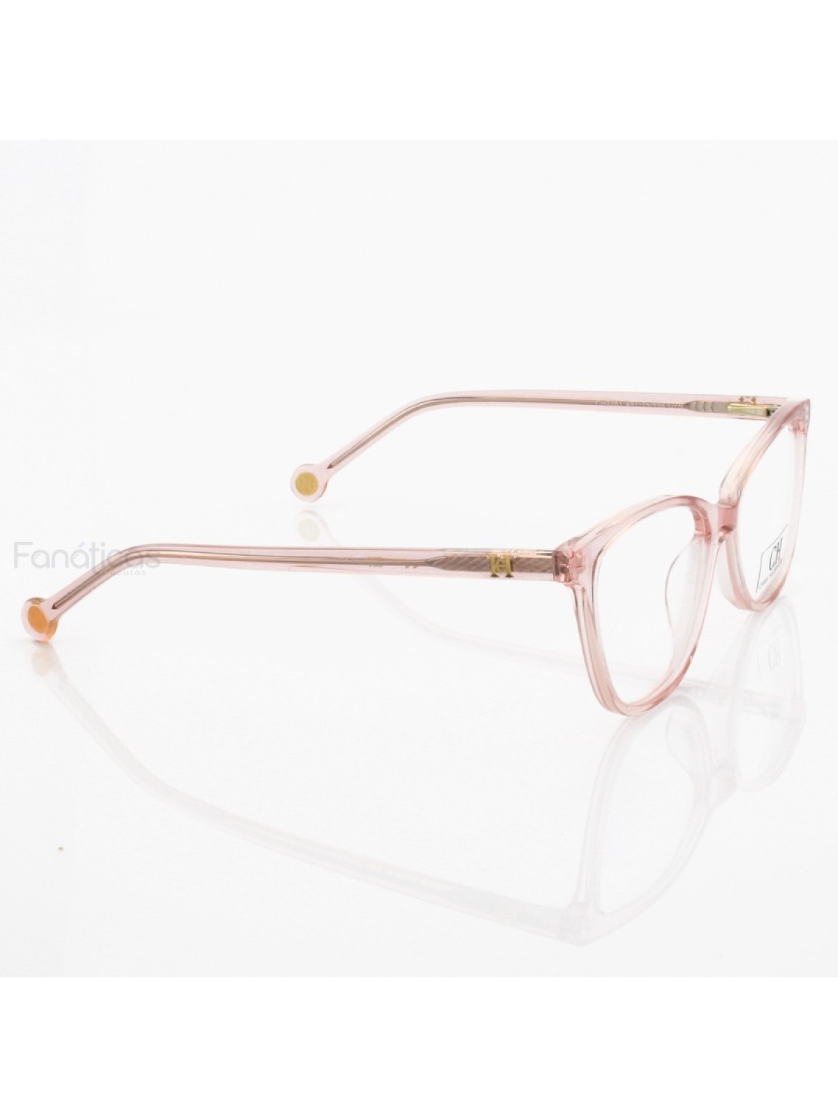 Armação de Oculos Oval CH2281 - Rosa Translúcido