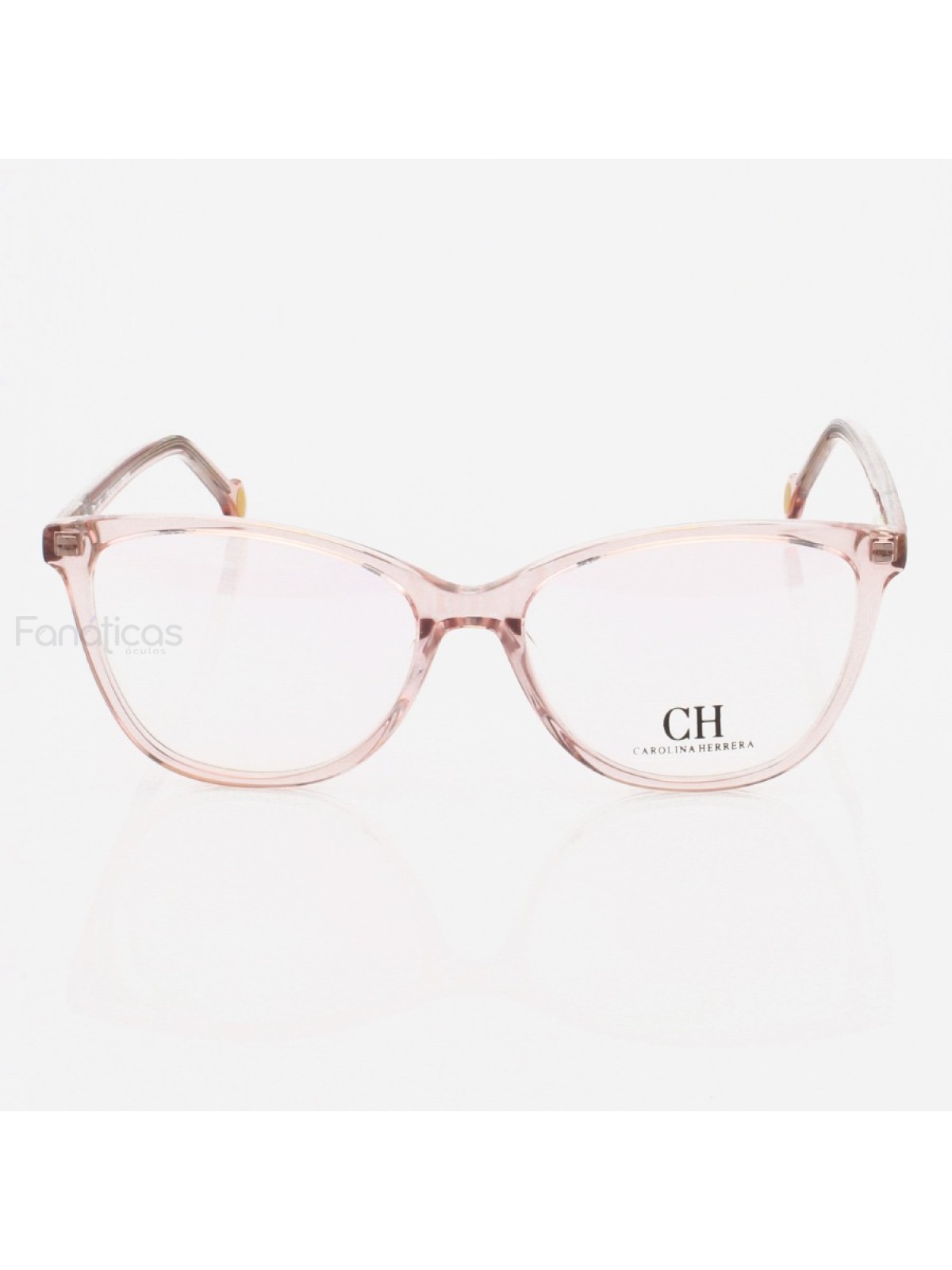 Armação de Oculos Oval CH2281 - Rosa Translúcido