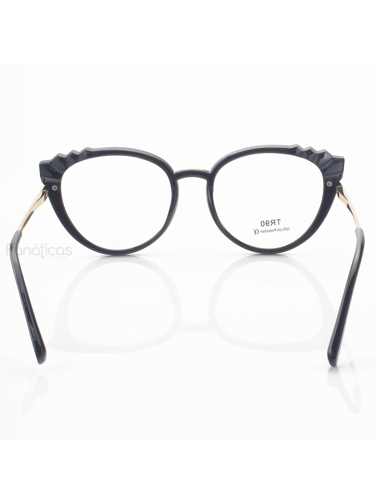 Armação de Óculos Oval DG5051 Diamante Preto