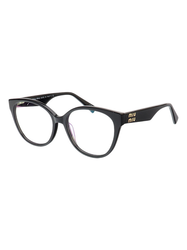 Armação de Óculos Oval MM01 Preto